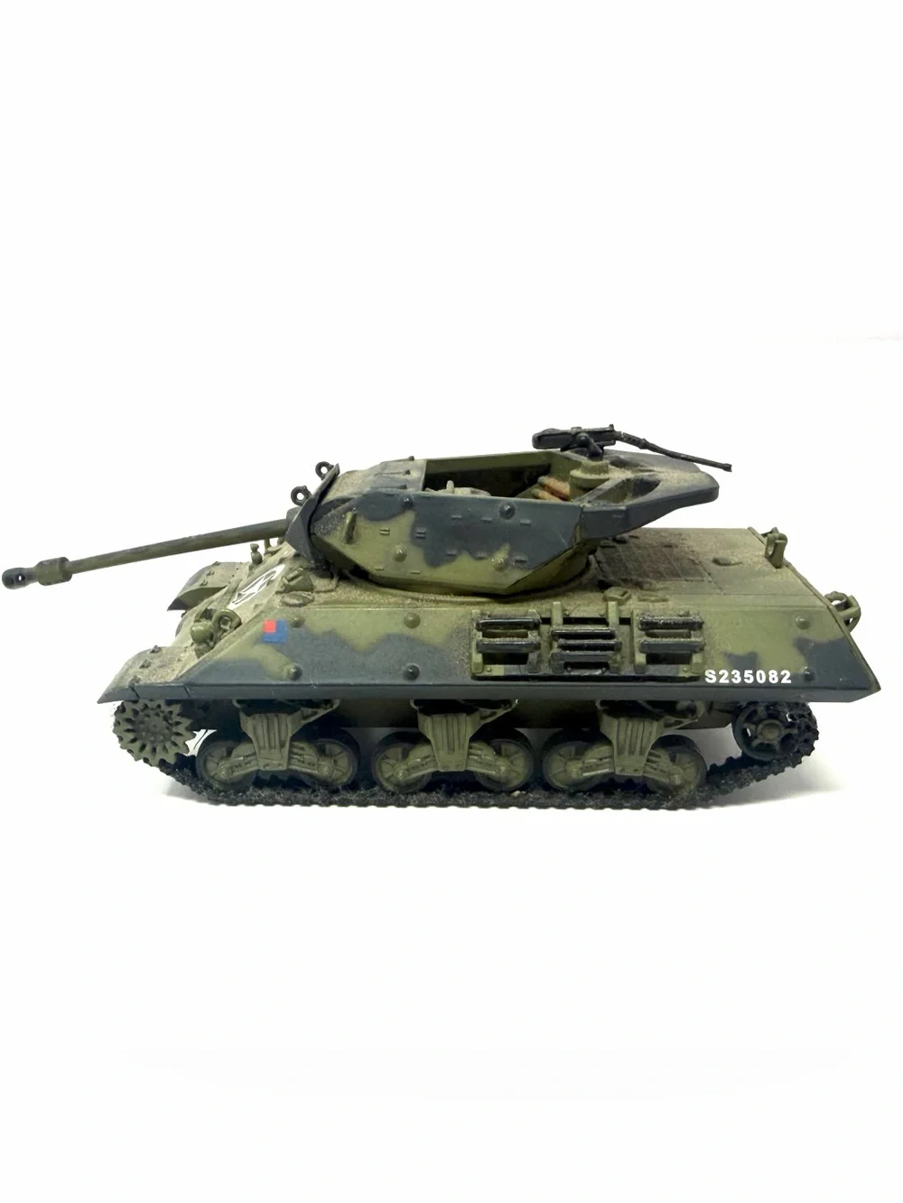 Amercom M10 Achilles IIC 1944 British Tank Destroyer 1/72 Diecast Model Used